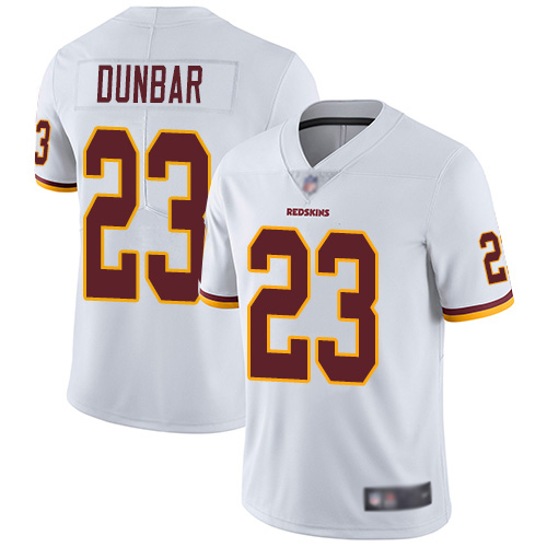 Washington Redskins Limited White Men Quinton Dunbar Road Jersey NFL Football #23 Vapor->washington redskins->NFL Jersey